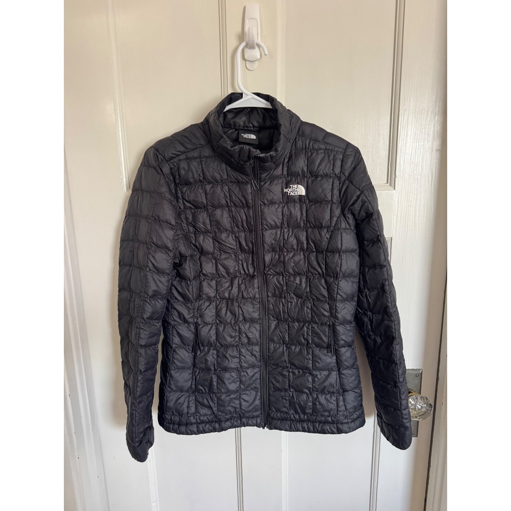 The North Face women's Thermoball Eco black puffer jacket size small